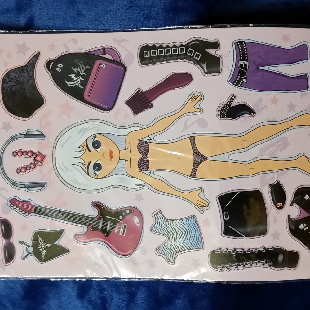 New Magnetic Doll Dress Up.